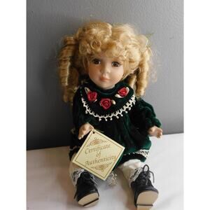 Collector's Choice Genuine Fine Bisque Porcelain Doll (NO HORSE )